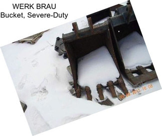 WERK BRAU Bucket, Severe-Duty