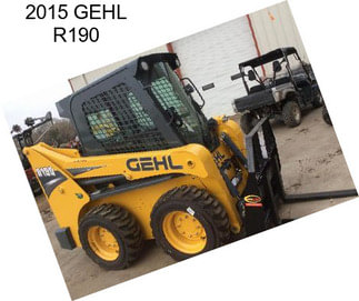 2015 GEHL R190