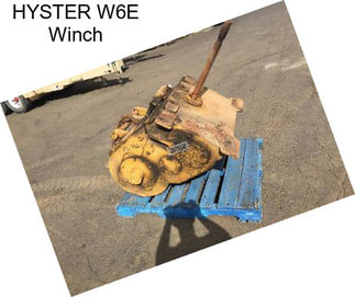 HYSTER W6E Winch
