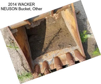 2014 WACKER NEUSON Bucket, Other