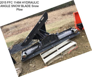 2015 FFC 11484 HYDRAULIC ANGLE SNOW BLADE Snow Plow