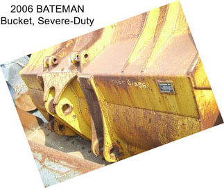 2006 BATEMAN Bucket, Severe-Duty