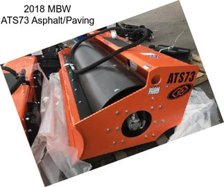 2018 MBW ATS73 Asphalt/Paving