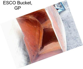 ESCO Bucket, GP