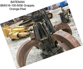 BATEMAN BMG16-100-M36 Grapple, Orange-Peel