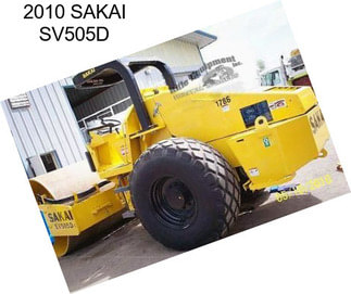 2010 SAKAI SV505D