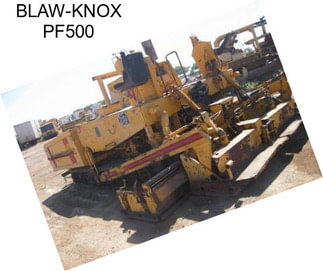 BLAW-KNOX PF500