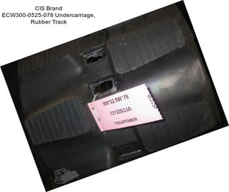 CIS Brand ECW300-0525-078 Undercarriage, Rubber Track