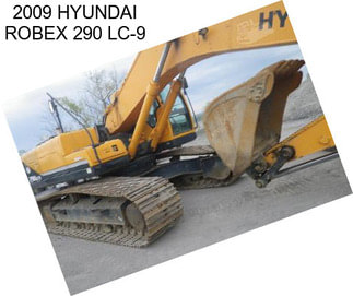 2009 HYUNDAI ROBEX 290 LC-9