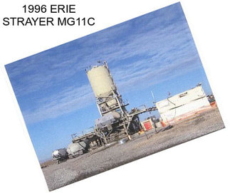 1996 ERIE STRAYER MG11C