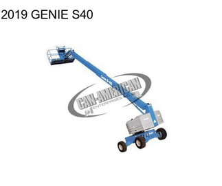 2019 GENIE S40