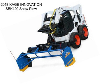 2018 KAGE INNOVATION SBK120 Snow Plow