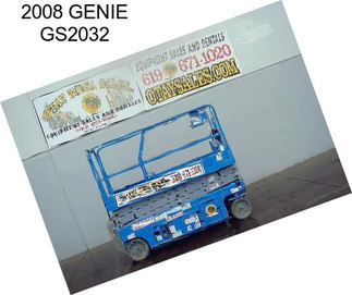 2008 GENIE GS2032