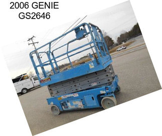 2006 GENIE GS2646