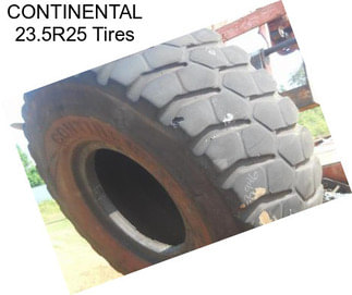 CONTINENTAL 23.5R25 Tires