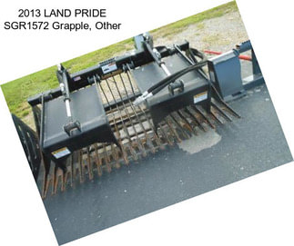 2013 LAND PRIDE SGR1572 Grapple, Other