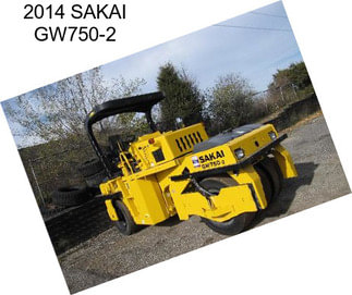 2014 SAKAI GW750-2