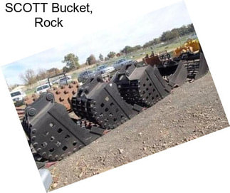 SCOTT Bucket, Rock