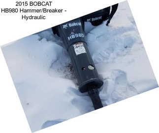 2015 BOBCAT HB980 Hammer/Breaker - Hydraulic