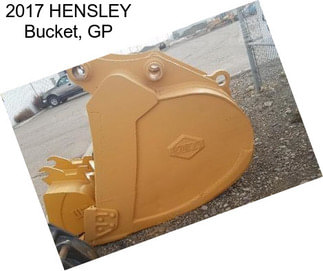 2017 HENSLEY Bucket, GP