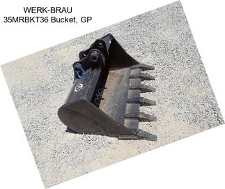 WERK-BRAU 35MRBKT36 Bucket, GP