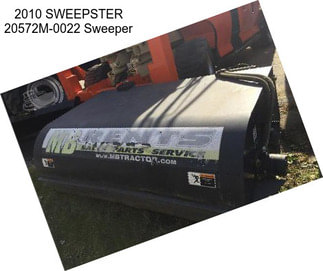 2010 SWEEPSTER 20572M-0022 Sweeper