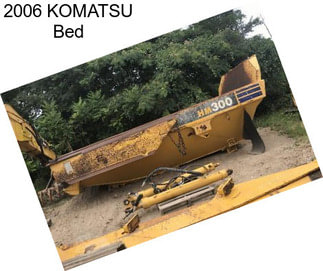 2006 KOMATSU Bed