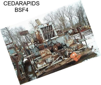 CEDARAPIDS BSF4