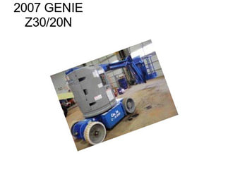 2007 GENIE Z30/20N