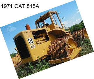 1971 CAT 815A