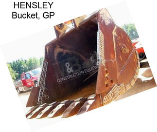 HENSLEY Bucket, GP