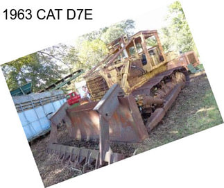 1963 CAT D7E