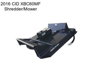 2016 CID XBC60MF Shredder/Mower