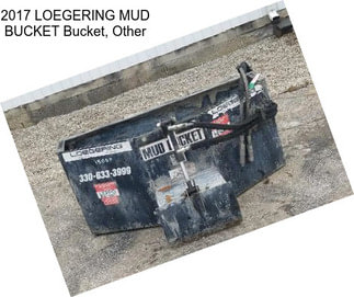 2017 LOEGERING MUD BUCKET Bucket, Other