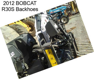 2012 BOBCAT R30S Backhoes