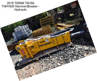 2018 TERAN TACSA THH1600 Hammer/Breaker - Hydraulic