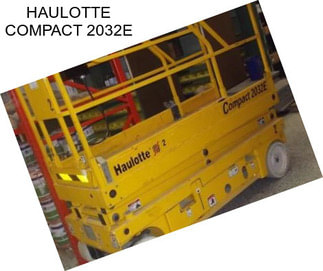 HAULOTTE COMPACT 2032E