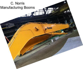C. Norris Manufacturing Booms