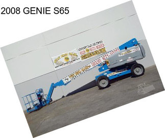 2008 GENIE S65