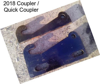 2018 Coupler / Quick Coupler