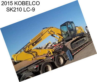 2015 KOBELCO SK210 LC-9