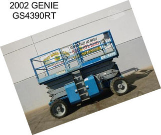 2002 GENIE GS4390RT