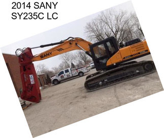 2014 SANY SY235C LC