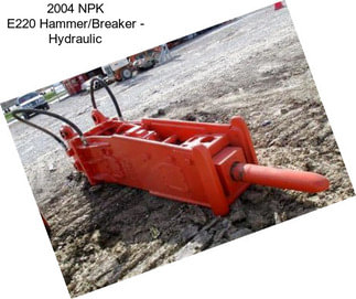 2004 NPK E220 Hammer/Breaker - Hydraulic