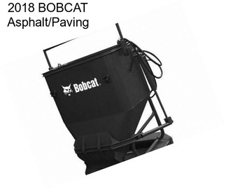 2018 BOBCAT Asphalt/Paving