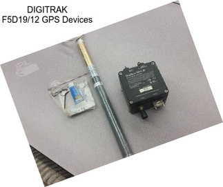 DIGITRAK F5D19/12 GPS Devices