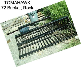 TOMAHAWK 72 Bucket, Rock