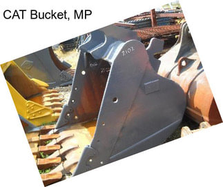 CAT Bucket, MP