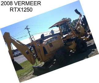 2008 VERMEER RTX1250