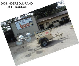 2004 INGERSOLL-RAND LIGHTSOURCE